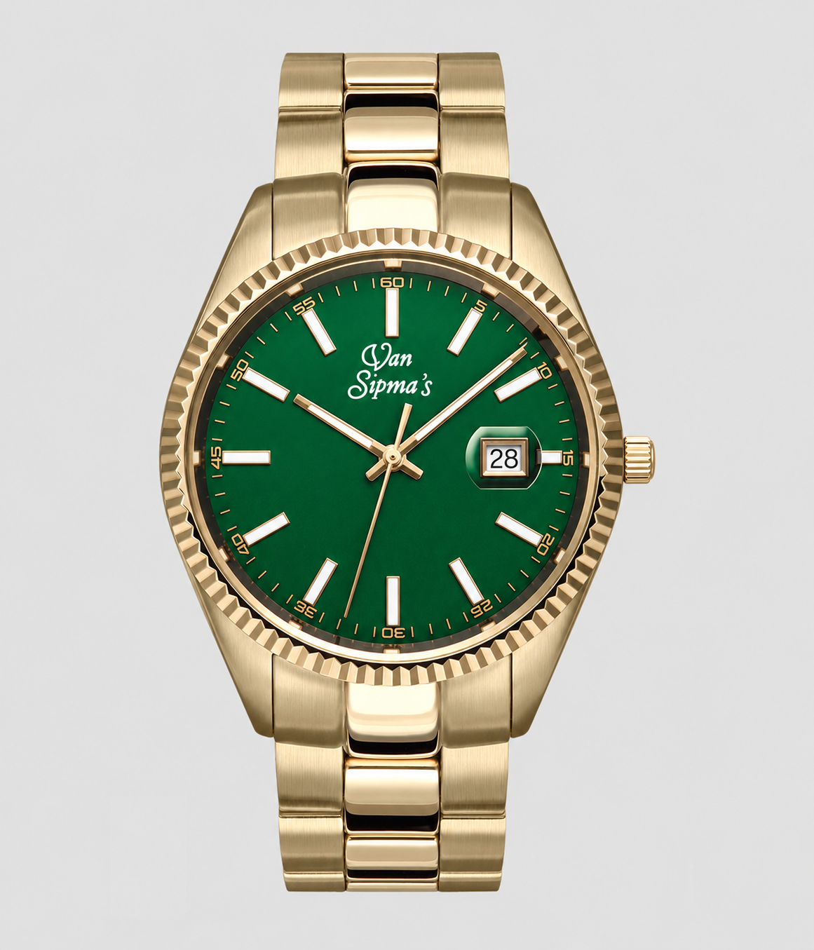 Green Dial Yellow Bracelet