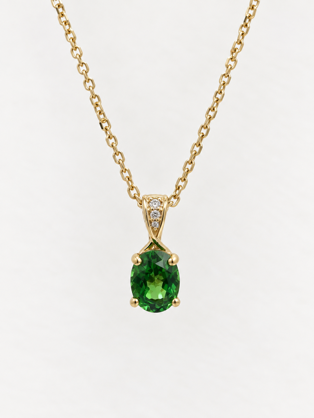 Tsavorite Diamond Pendant.png
