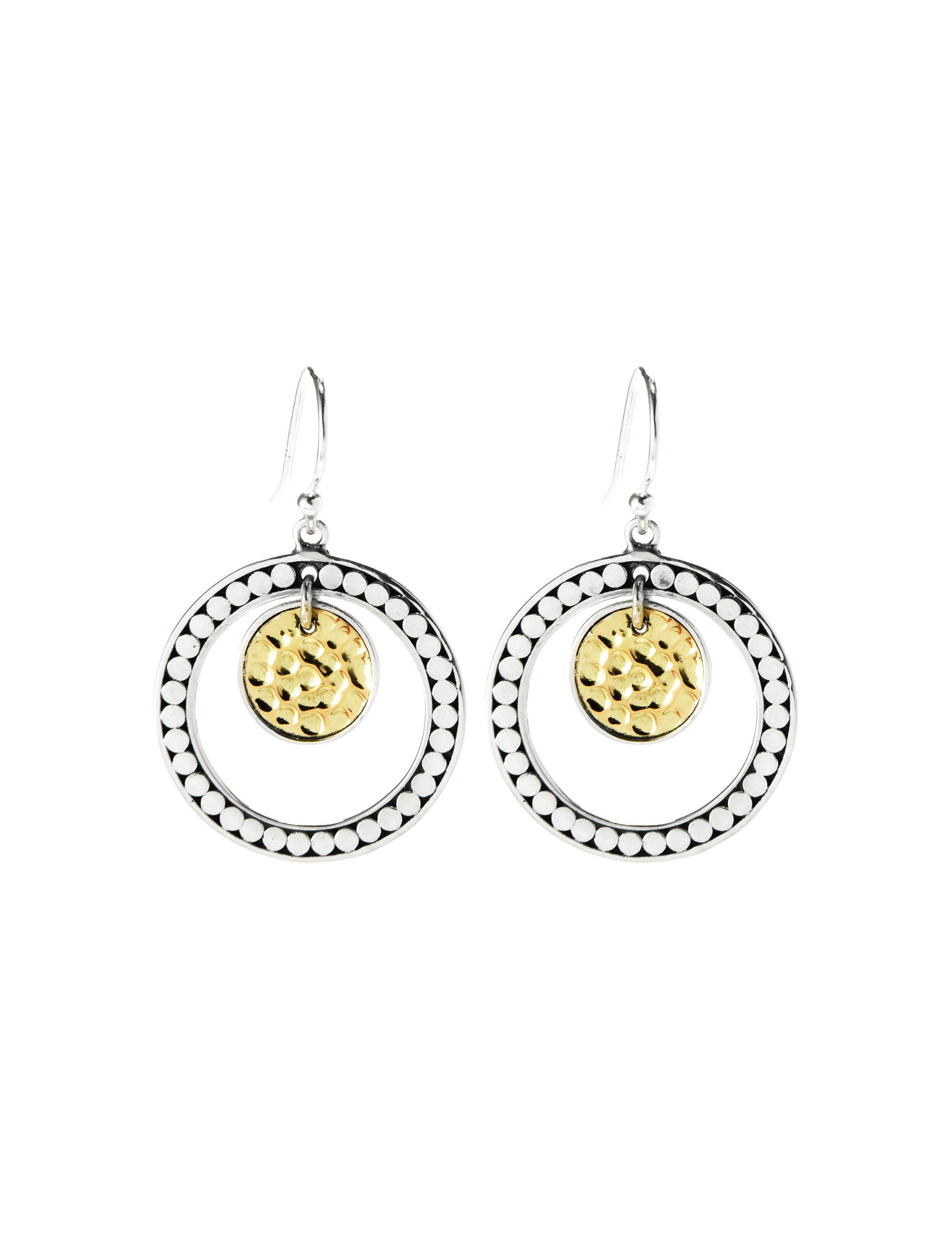 Silver Gold Circle Earrings.png
