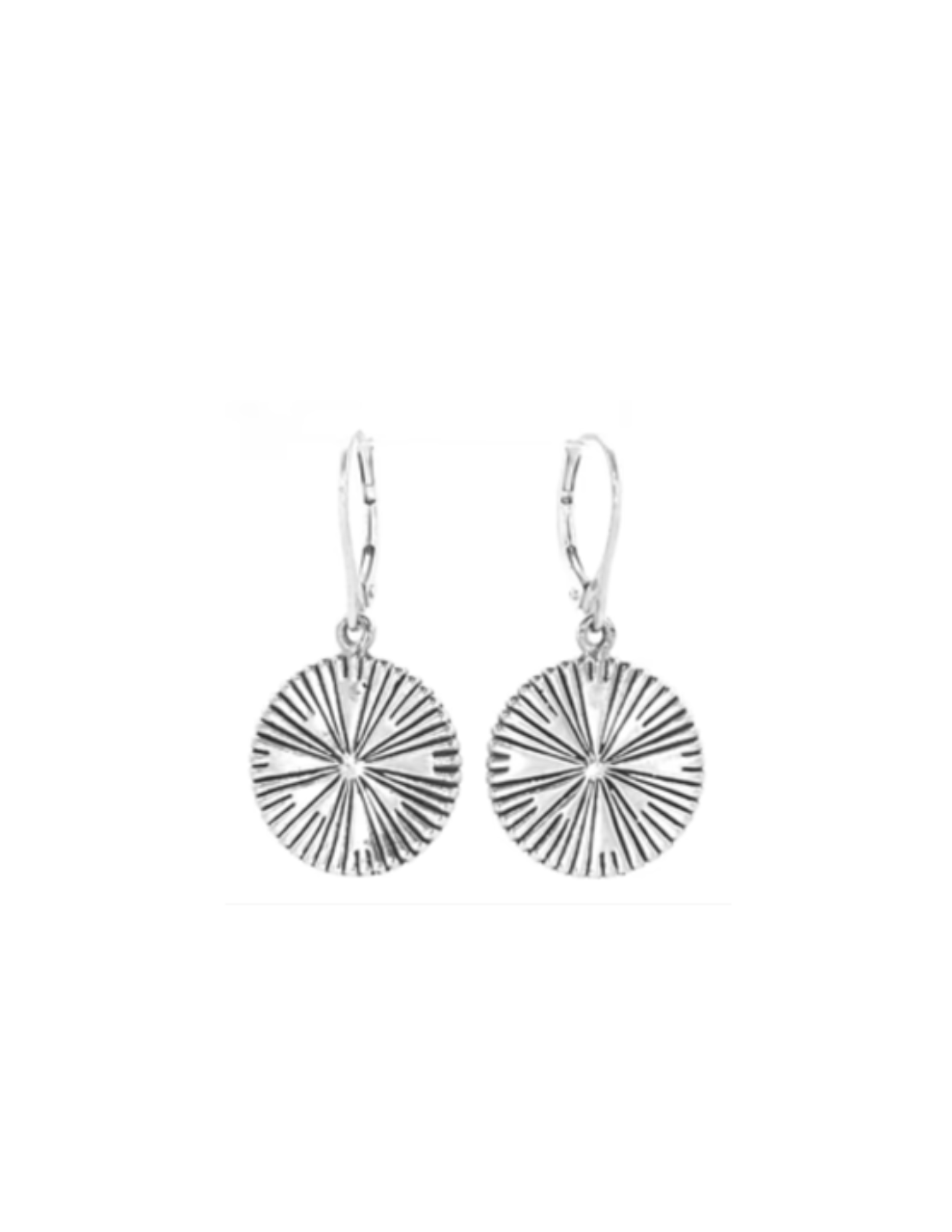 Sterling Silver Starburst Earrings