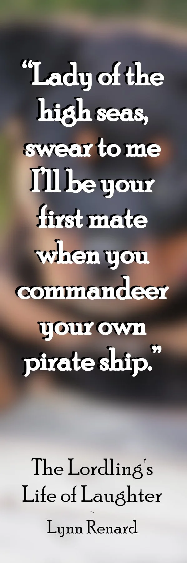 Bookmark for newsletter subscribers. Puppy bookmark with quote