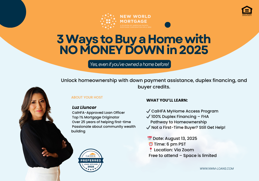 3 Ways to Buy a Home with NO MONEY DOWN in 2025