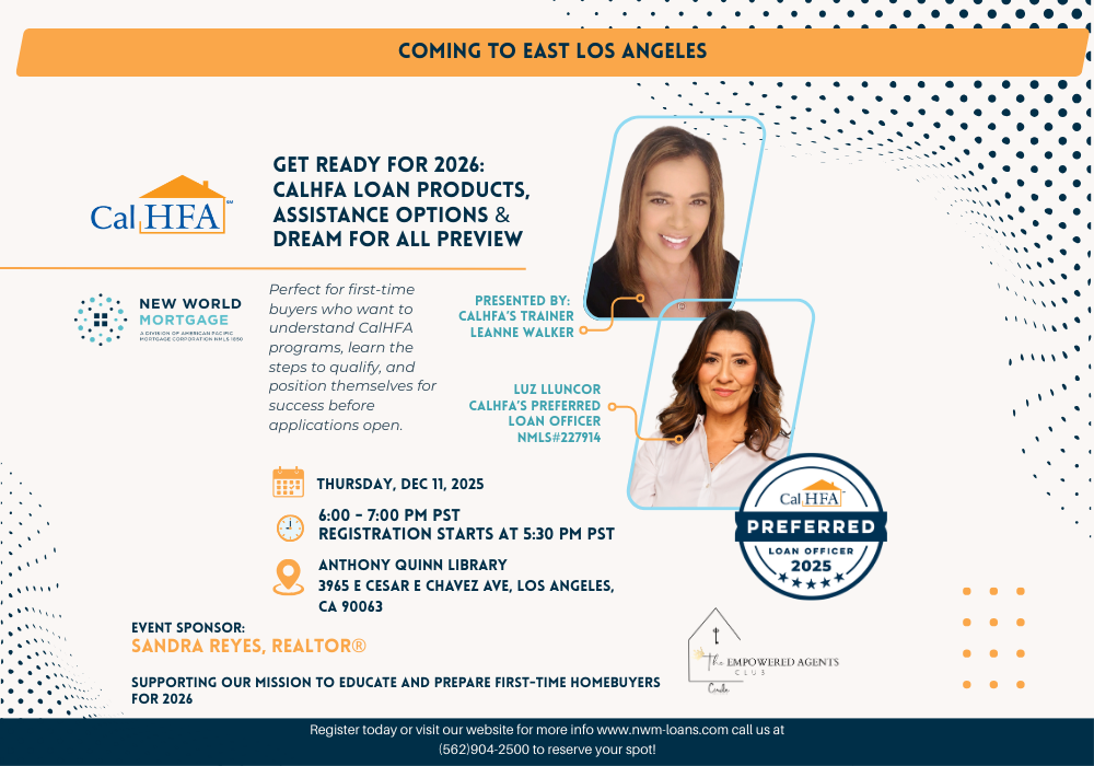 Get Ready for 2026: CalHFA Loan Products & Dream for All Preview