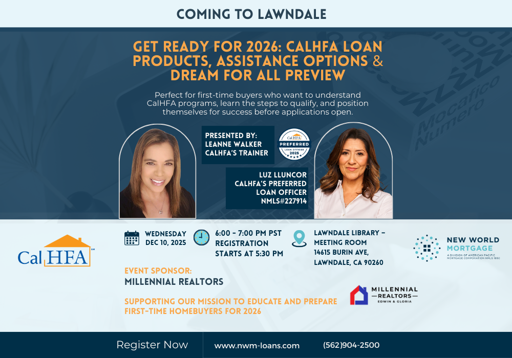 Get Ready for 2026: CalHFA Loan Products & Dream for All Preview
