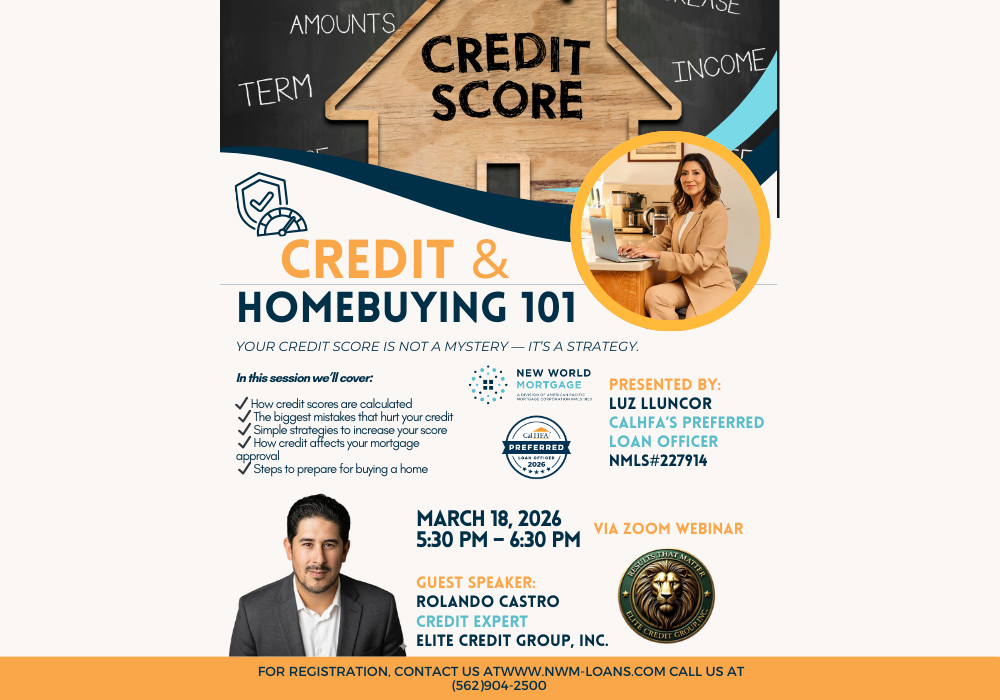 Credit & Homebuying 101