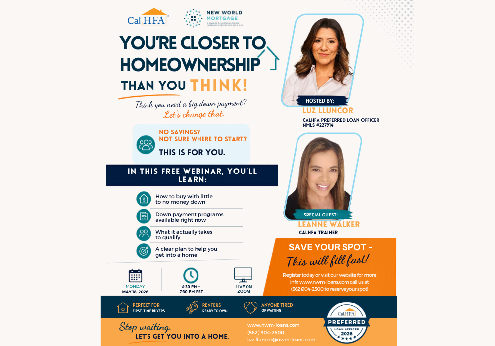 You’re Closer to Homeownership Than You THINK!