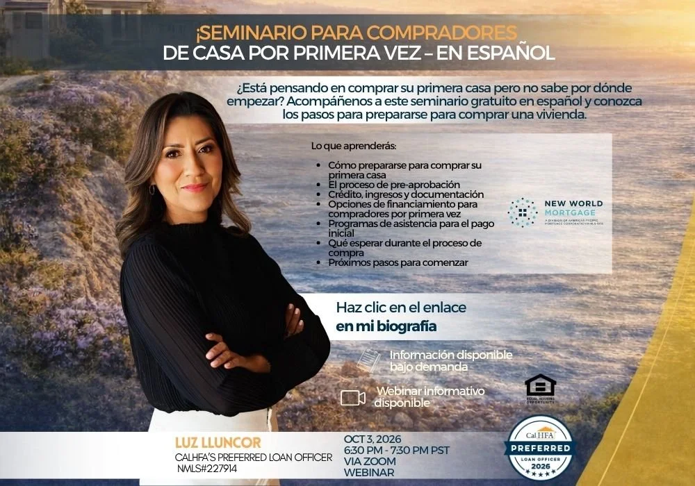 Seminario para Compradores de Casa por Primera Vez – En Español