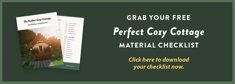 Minecraft: How to Build the Perfect Cozy Cottage to Survive on Day 1 ...