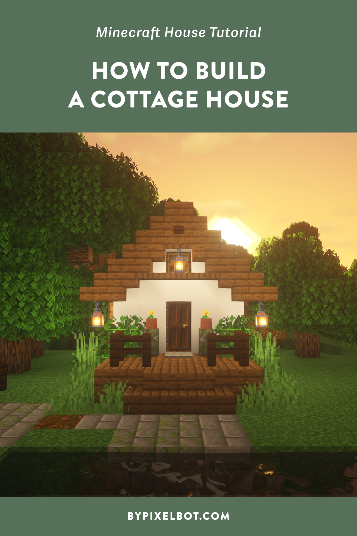 Minecraft House Tutorial :: How to build the ultimate farm house