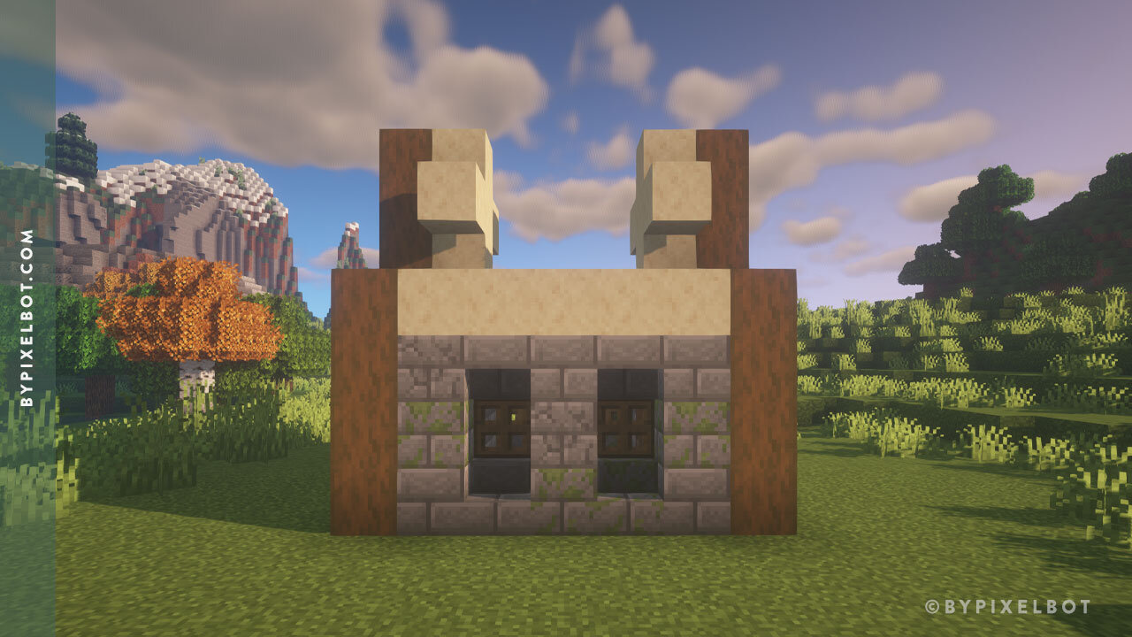 Minecraft PE Medieval House : 12 Steps - Instructables