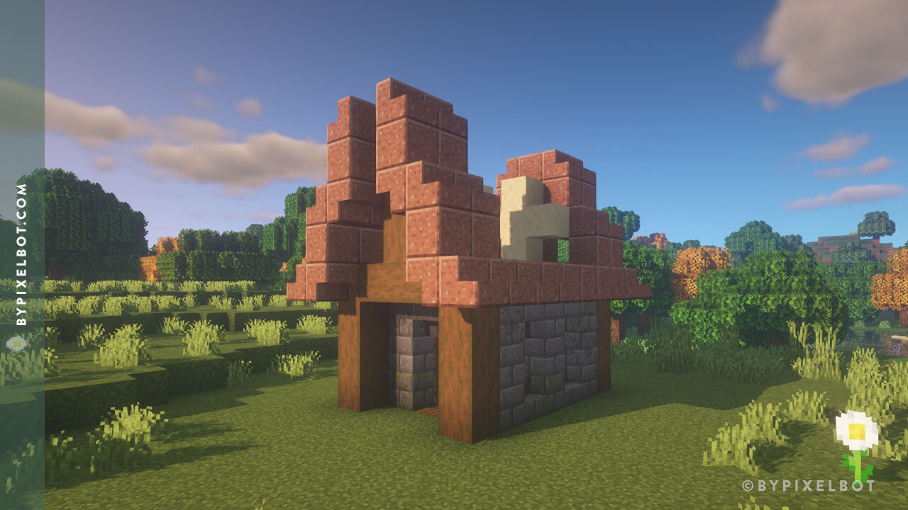 Minecraft: How To Build A Small Medieval House Tutorial 