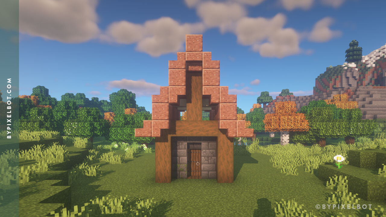 Easy minecraft houses, Minecraft house designs, Minecraft medieval