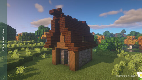 Minecraft: How To Build A Small Medieval House Tutorial 