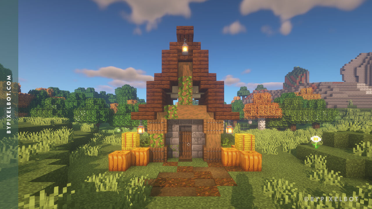 Minecraft  How to Build a Medieval Survival House 