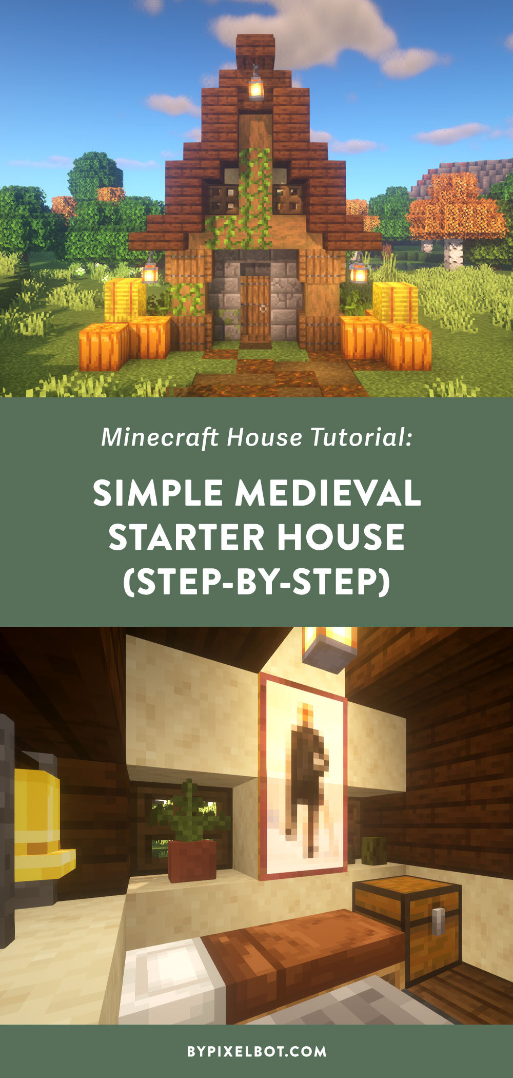 Minecraft  How to Make an Amazing Medieval House for Your