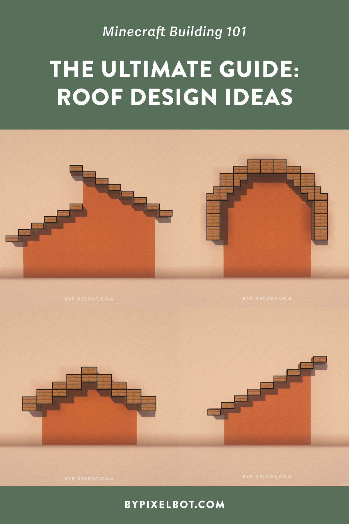 The Ultimate Guide to Minecraft House Roof Designs — ByPixelbot