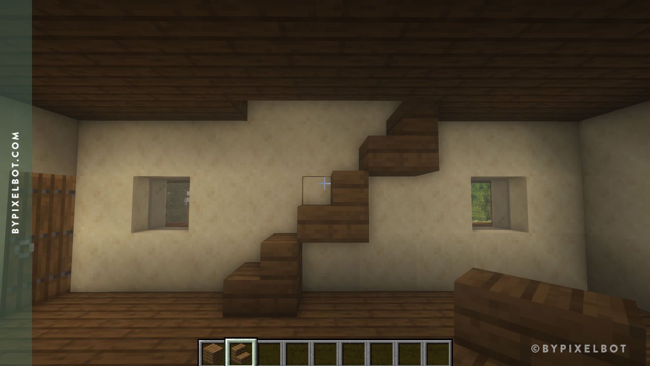 Minecraft Glass Stairs Chandelier Staircase  Minecraft houses, Stairs  minecraft, Minecraft room