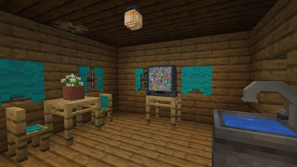 Strong Living Mod Minecraft Living Room Mod | Cabinets Matttroy