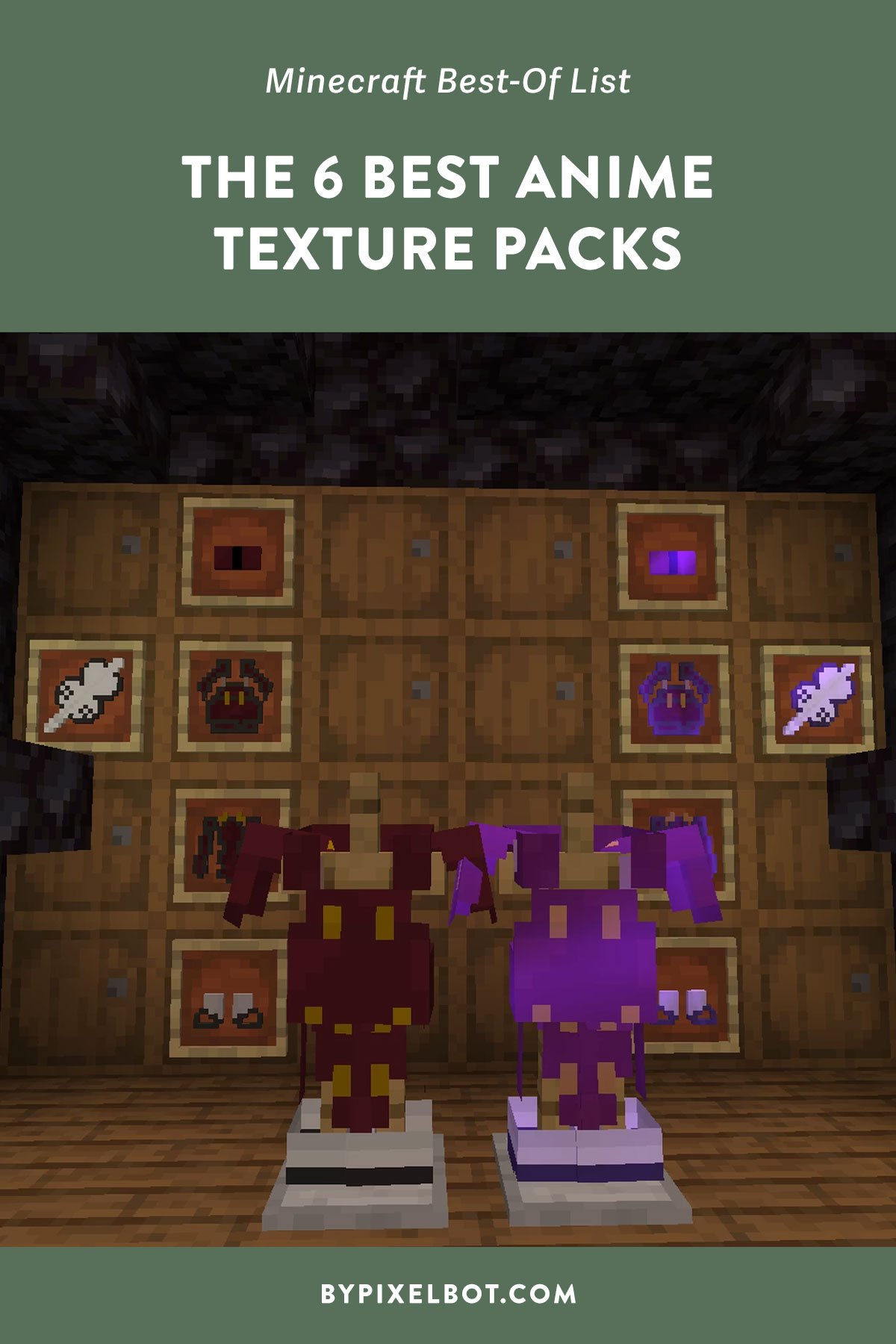 6 Awesome Anime Minecraft Texture Packs for an Epic Experience Overhaul —  ByPixelbot