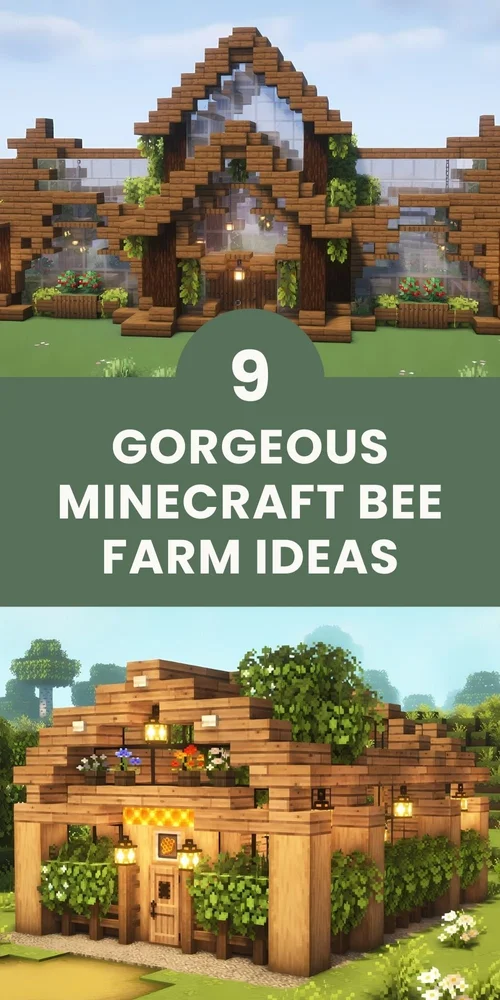 9 Best Minecraft Bee Farm Ideas You Need to Try — ByPixelbot