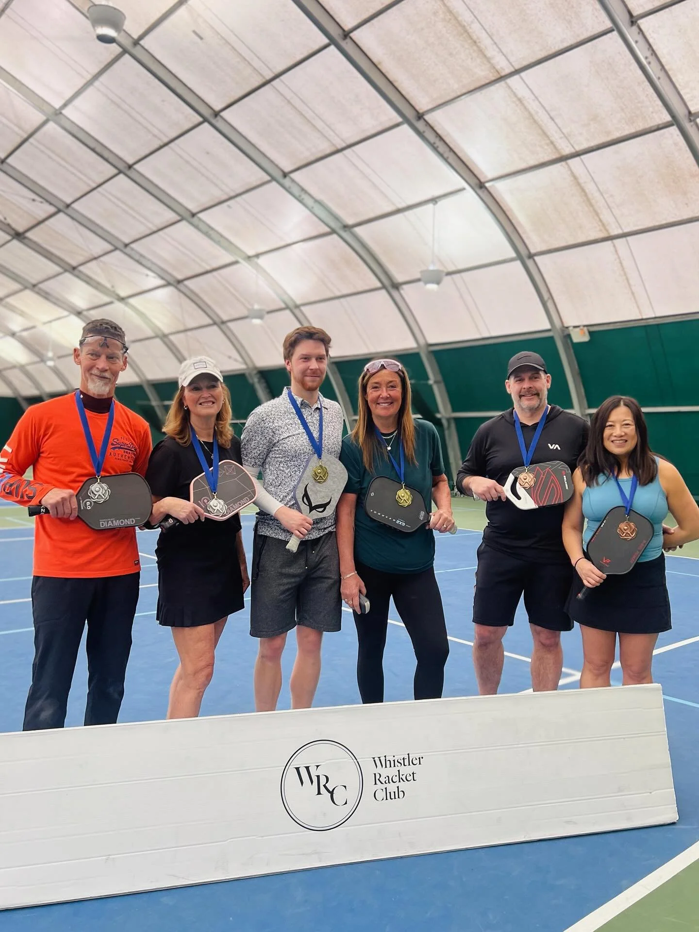 That&rsquo;s a wrap! Here are the WRC Winter Classic 2026 medalists!🥇🥈🥉 

A weekend of long days, hard work, great sportsmanship &amp; incredible pickleball! Thank you to our loyal, local Whistler pickleball community &amp; to the players that tra