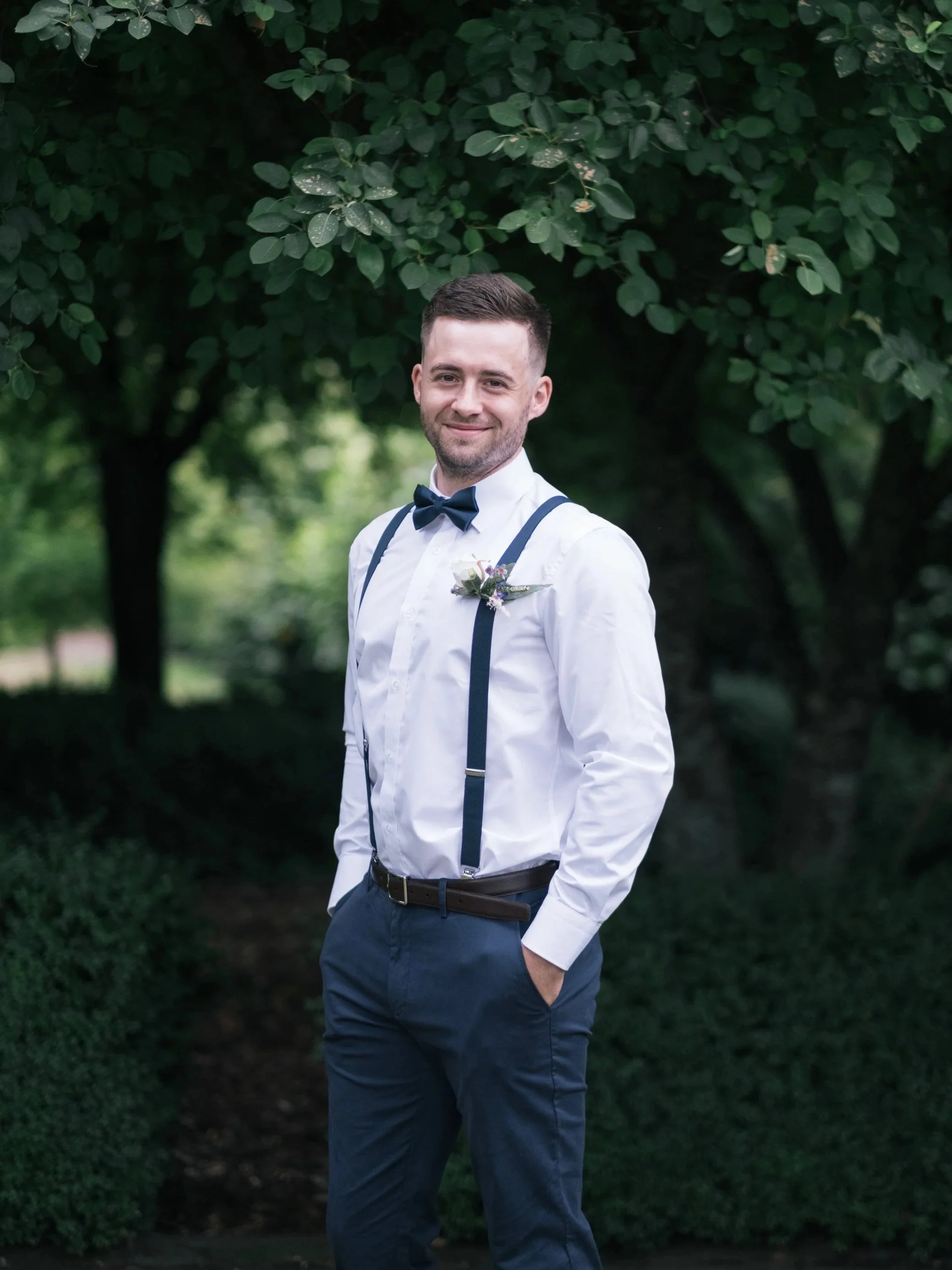 Groom Portrait in North West Tasmania Randolph Reyes Photography