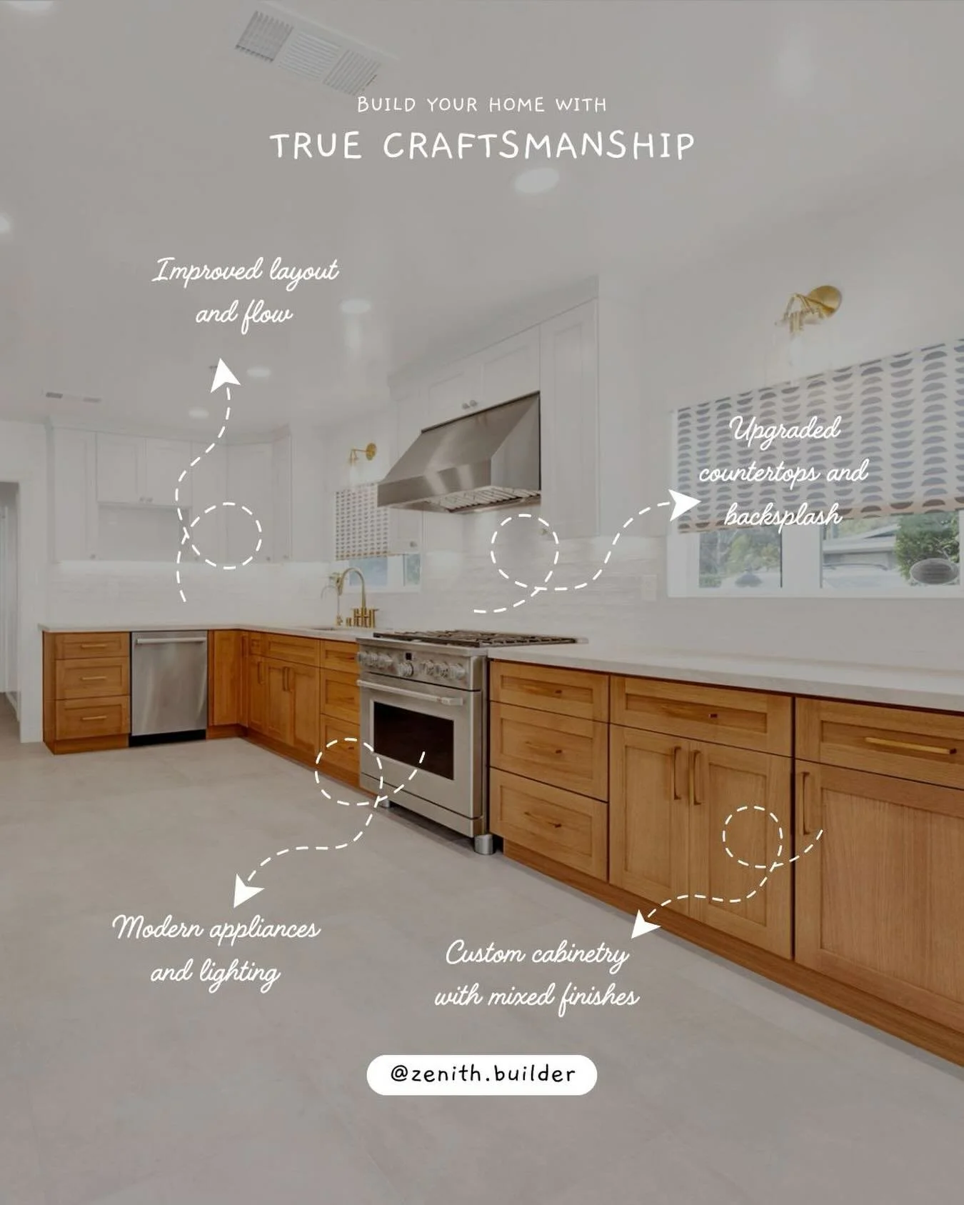 What actually changed in this kitchen remodel?

✔️ Improved layout and flow
✔️ Custom cabinetry with mixed finishes
✔️ Upgraded countertops and backsplash
✔️ Modern appliances and lighting
✔️ Brighter, more open feel

A successful remodel isn&rsquo;t