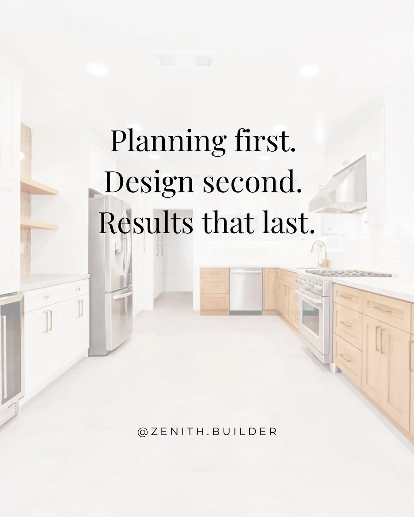 One common kitchen remodel mistake we see?

❌ Choosing finishes before finalizing the layout.
In this project, layout and function came first&mdash;ensuring appliance placement, storage, and flow were right before selecting finishes. That&rsquo;s wha