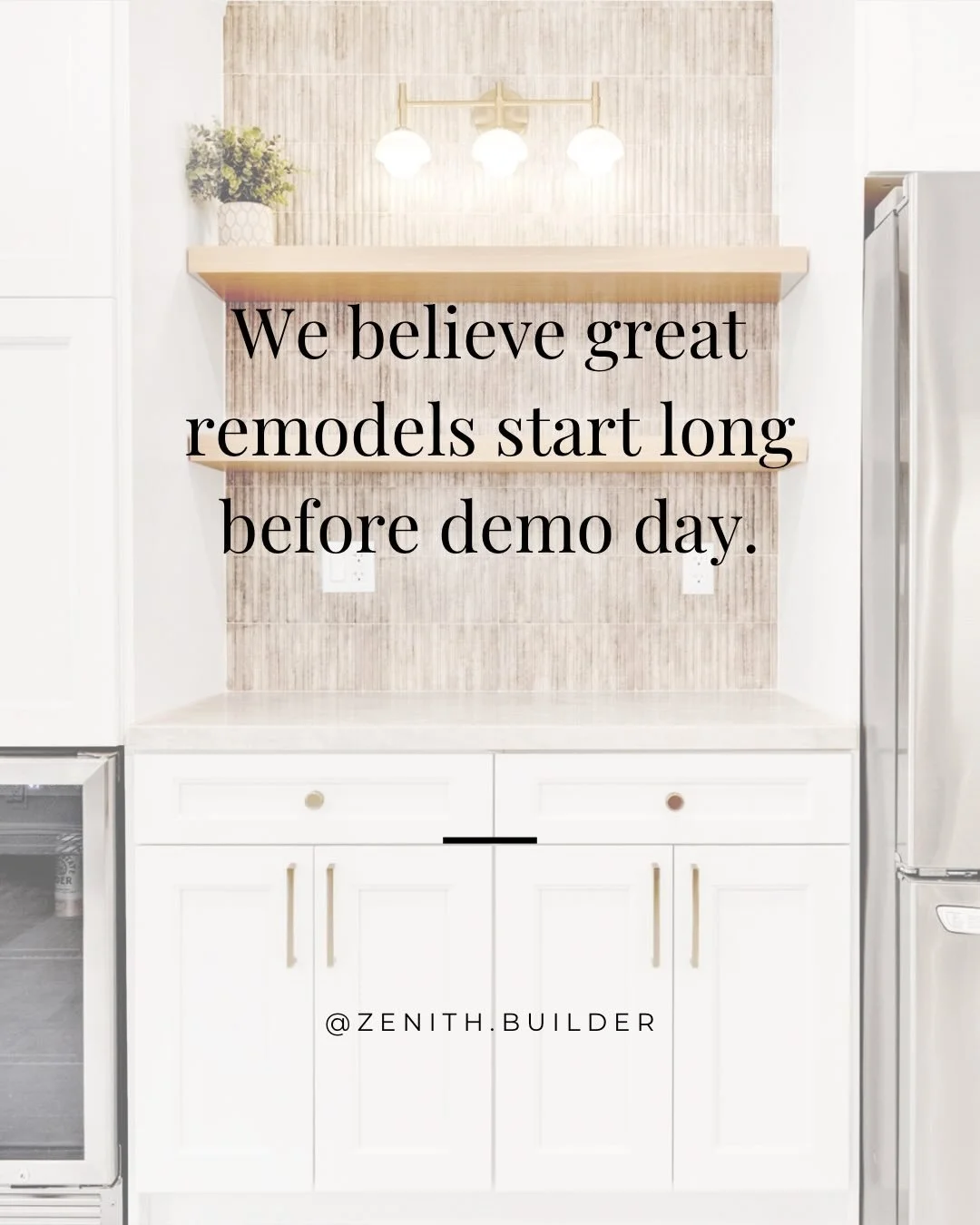 What it&rsquo;s like to remodel with Zenith Builder:

✔️ Clear communication
✔️ Thoughtful planning
✔️ Quality craftsmanship
✔️ Respect for your home and timeline

We believe great remodels start long before demo day&mdash;and that&rsquo;s what makes
