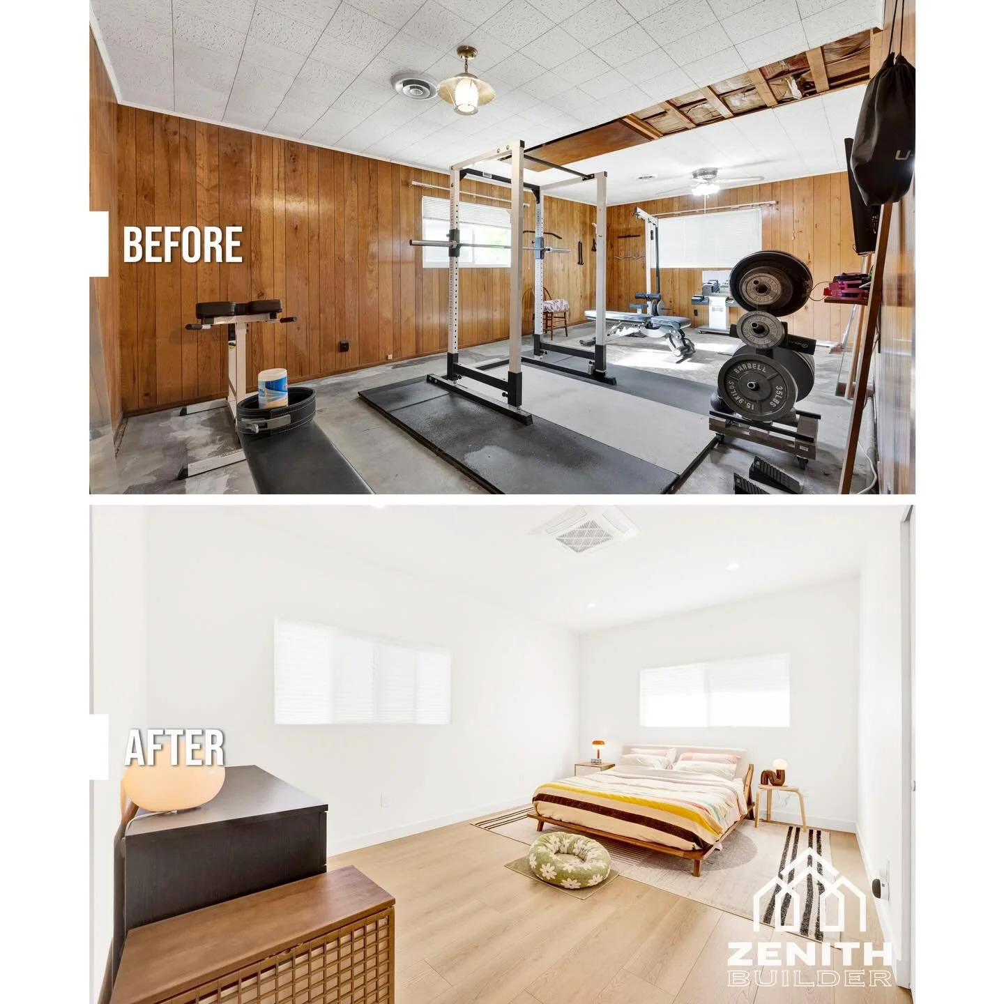 Quiet. Functional. Restorative.

These private spaces were designed with restraint.

Bedrooms prioritize light and simplicity.
A neutral palette supports rest and clarity.
The bathroom balances warmth with clean, modern lines.

Every room serves a pu