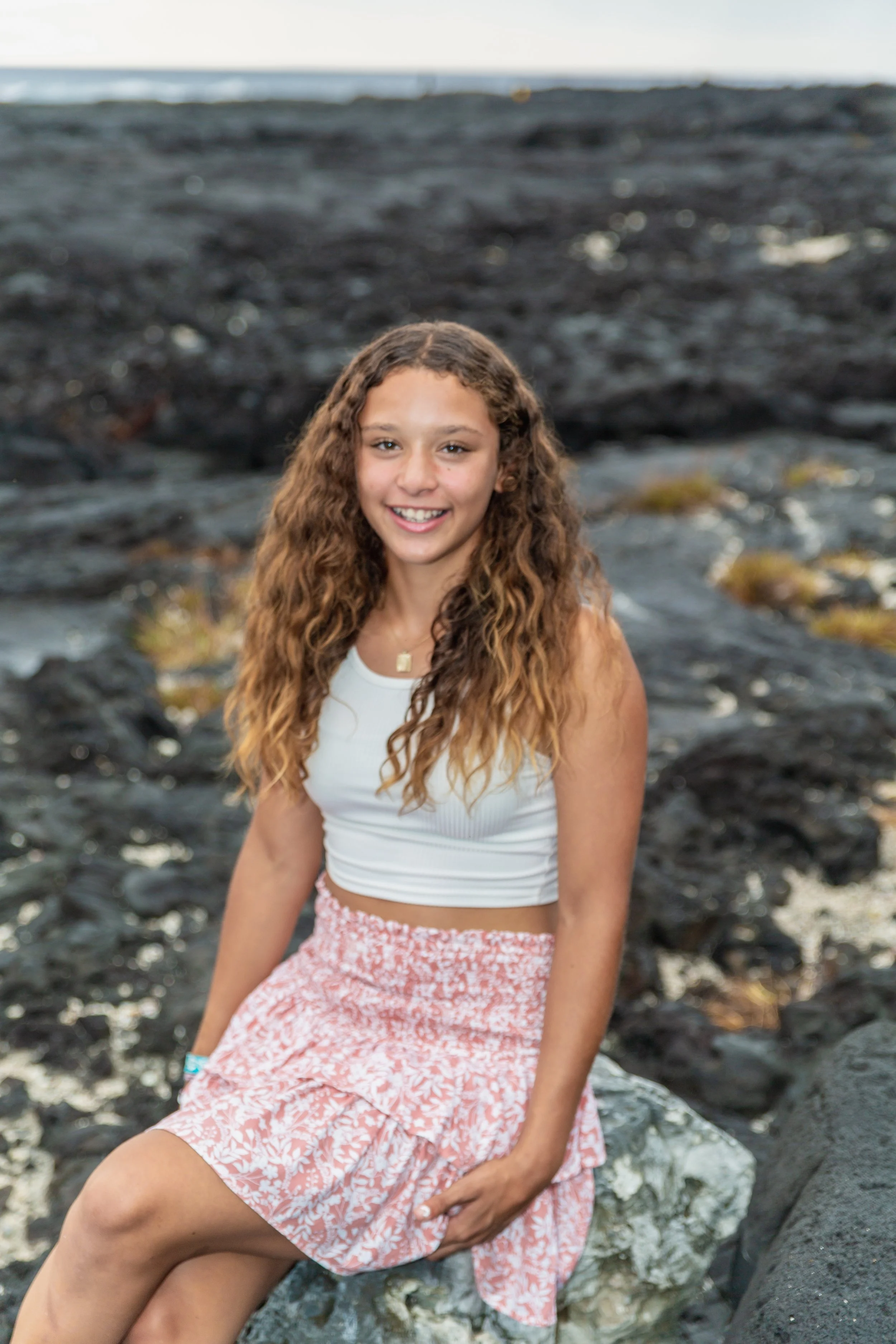 Professional senior photograph by Hawaii Family Portraits on the Big Island
