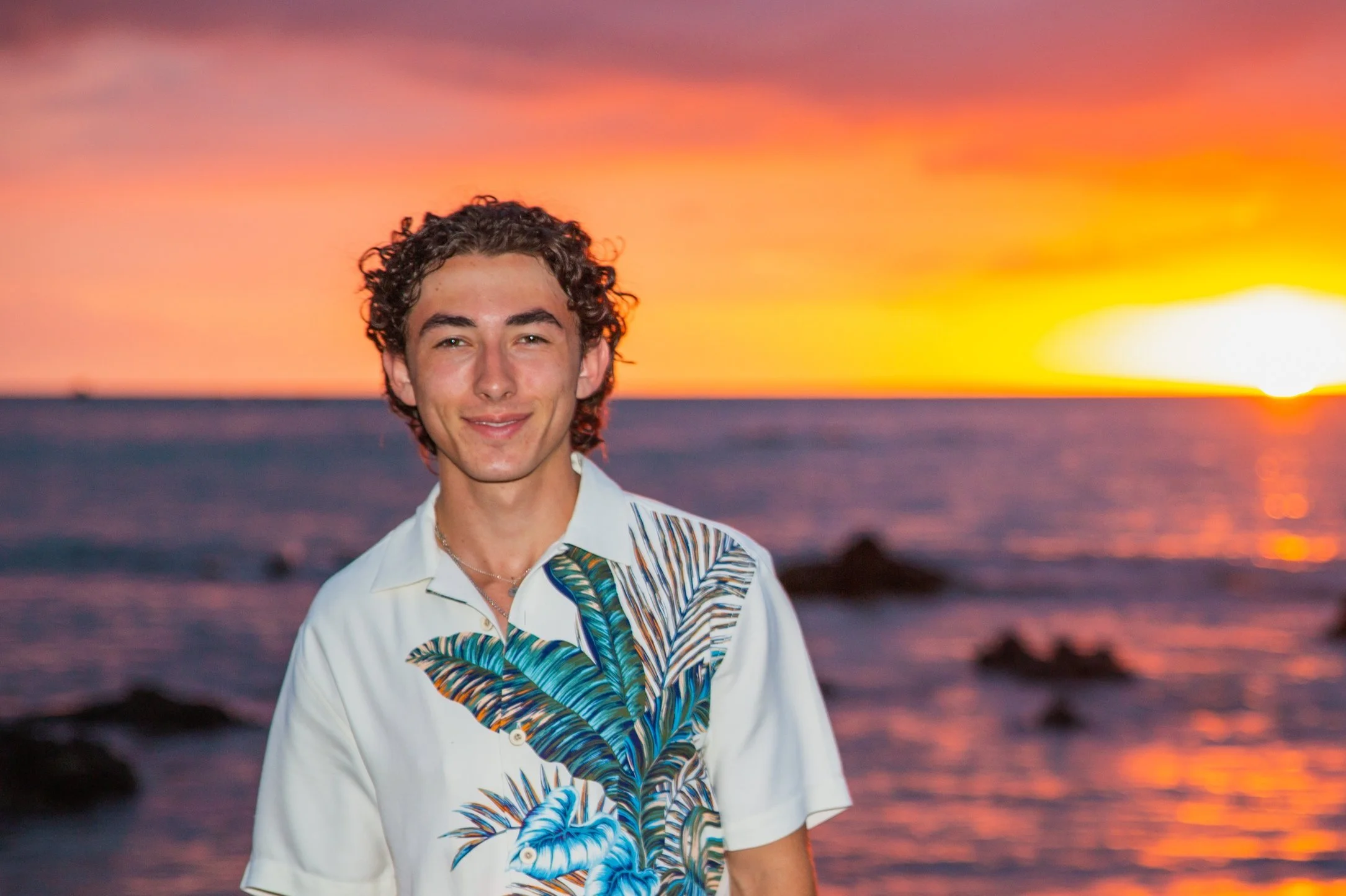 Professional senior photograph by Hawaii Family Portraits on the Big Island