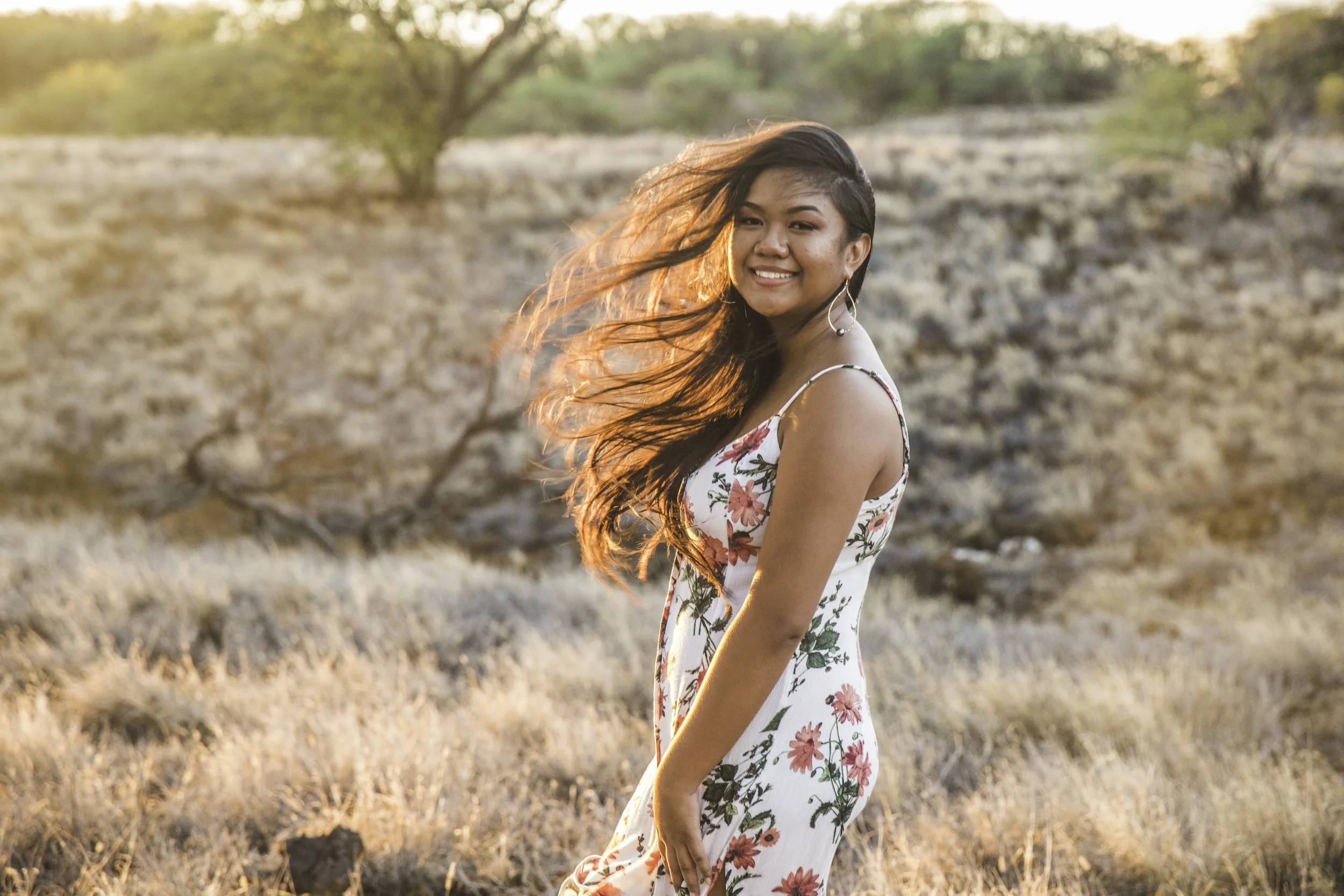 Professional senior photograph by Hawaii Family Portraits on the Big Island