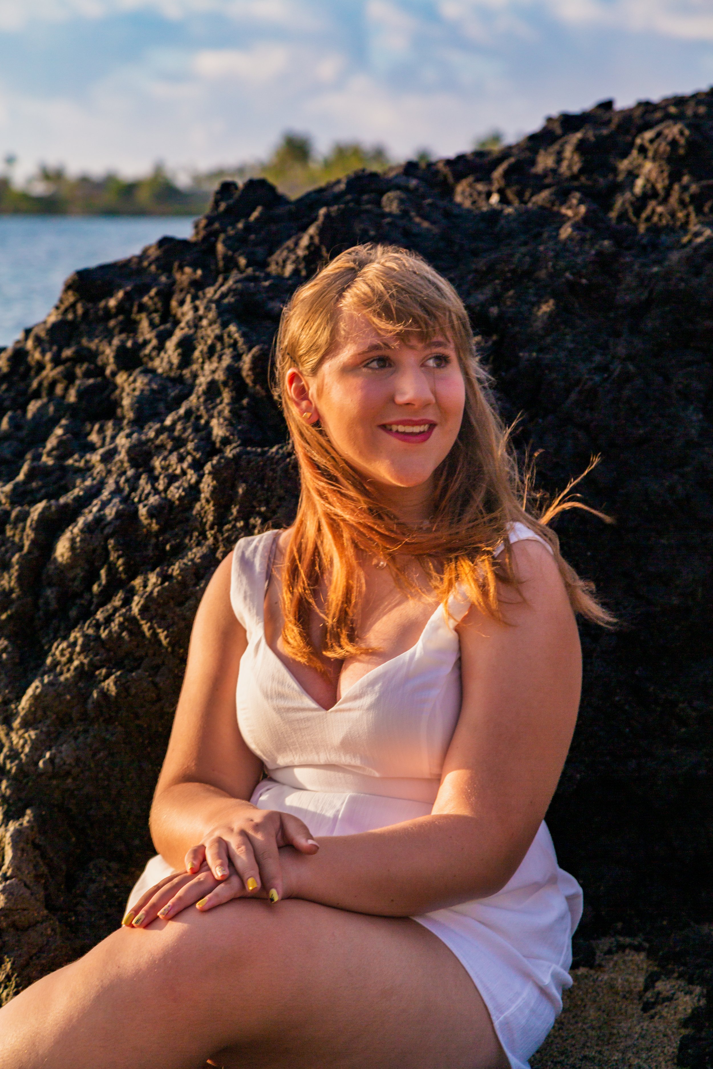 Professional senior photograph by Hawaii Family Portraits on the Big Island