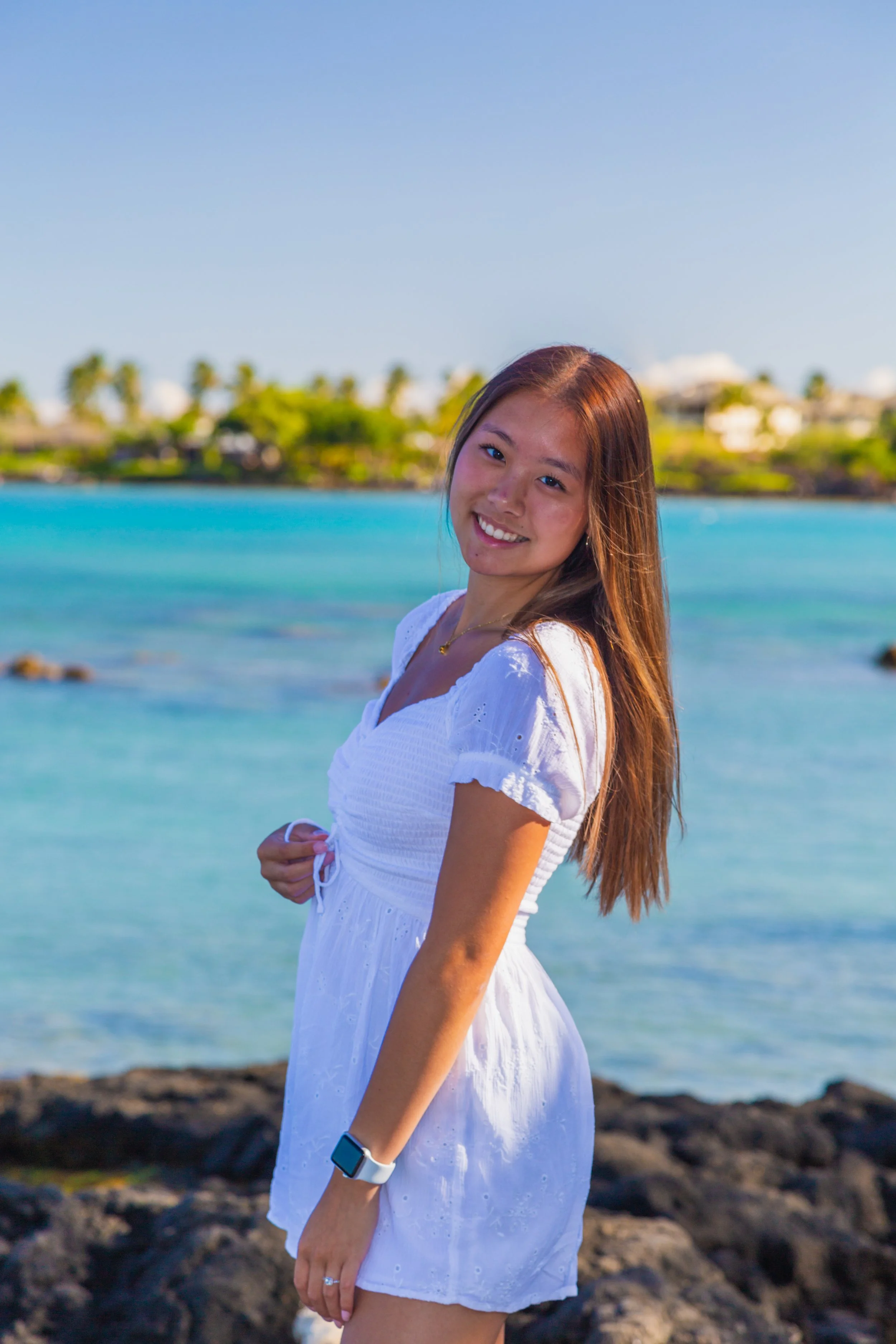 Professional senior photograph by Hawaii Family Portraits on the Big Island