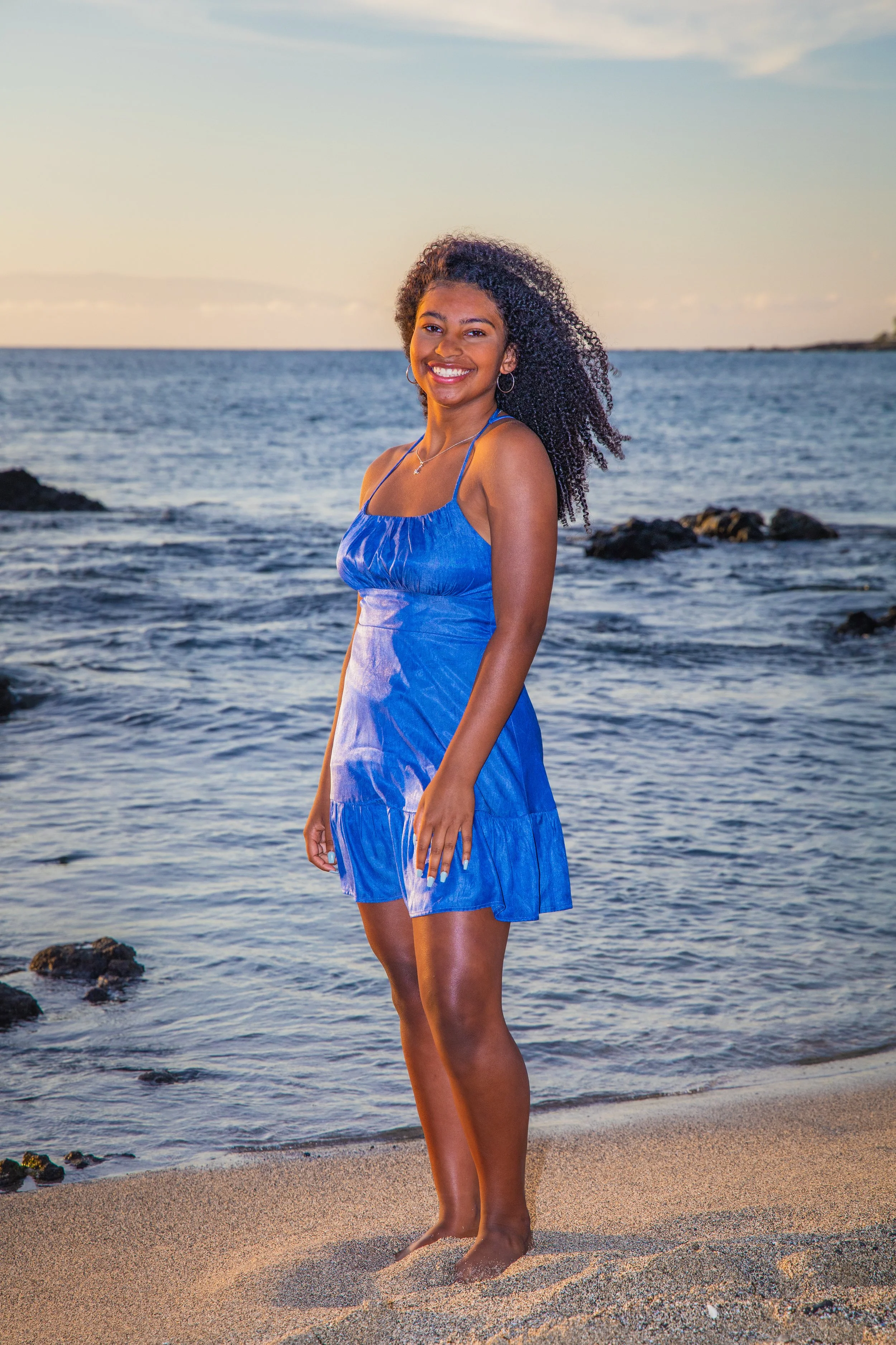 Professional senior photograph by Hawaii Family Portraits on the Big Island