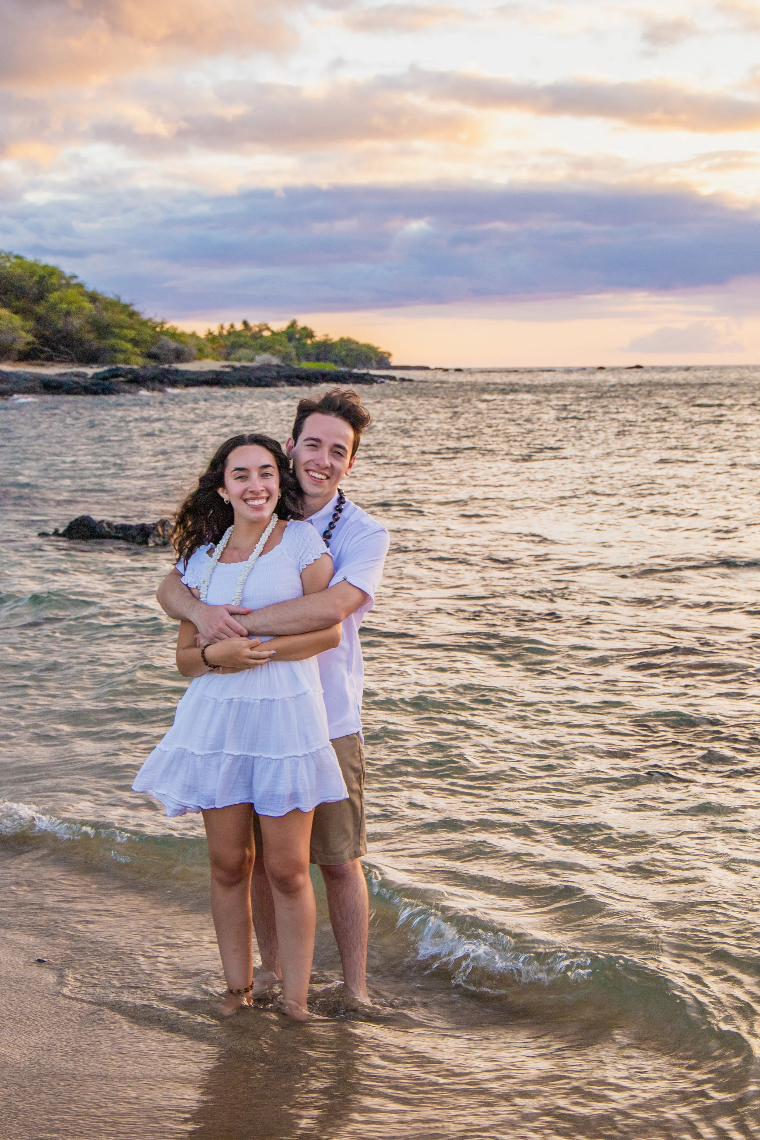 Luxury beach family portrait on the Big Island by Hawaii Family Portraits