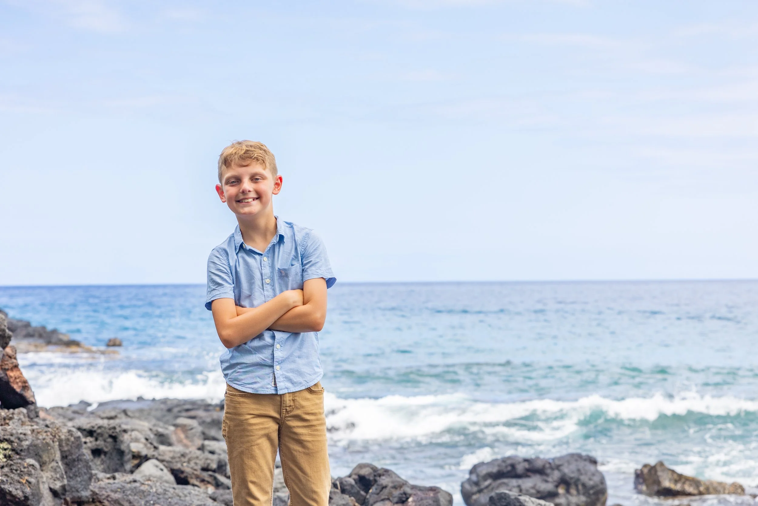 Luxury mini portrait session photo from Hawaii family portraits
