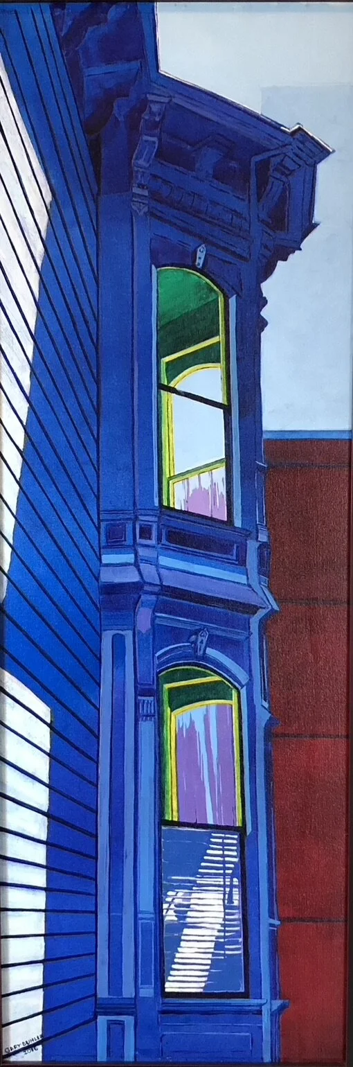 Urban Bays: 15" x 43" - (SOLD), 2016