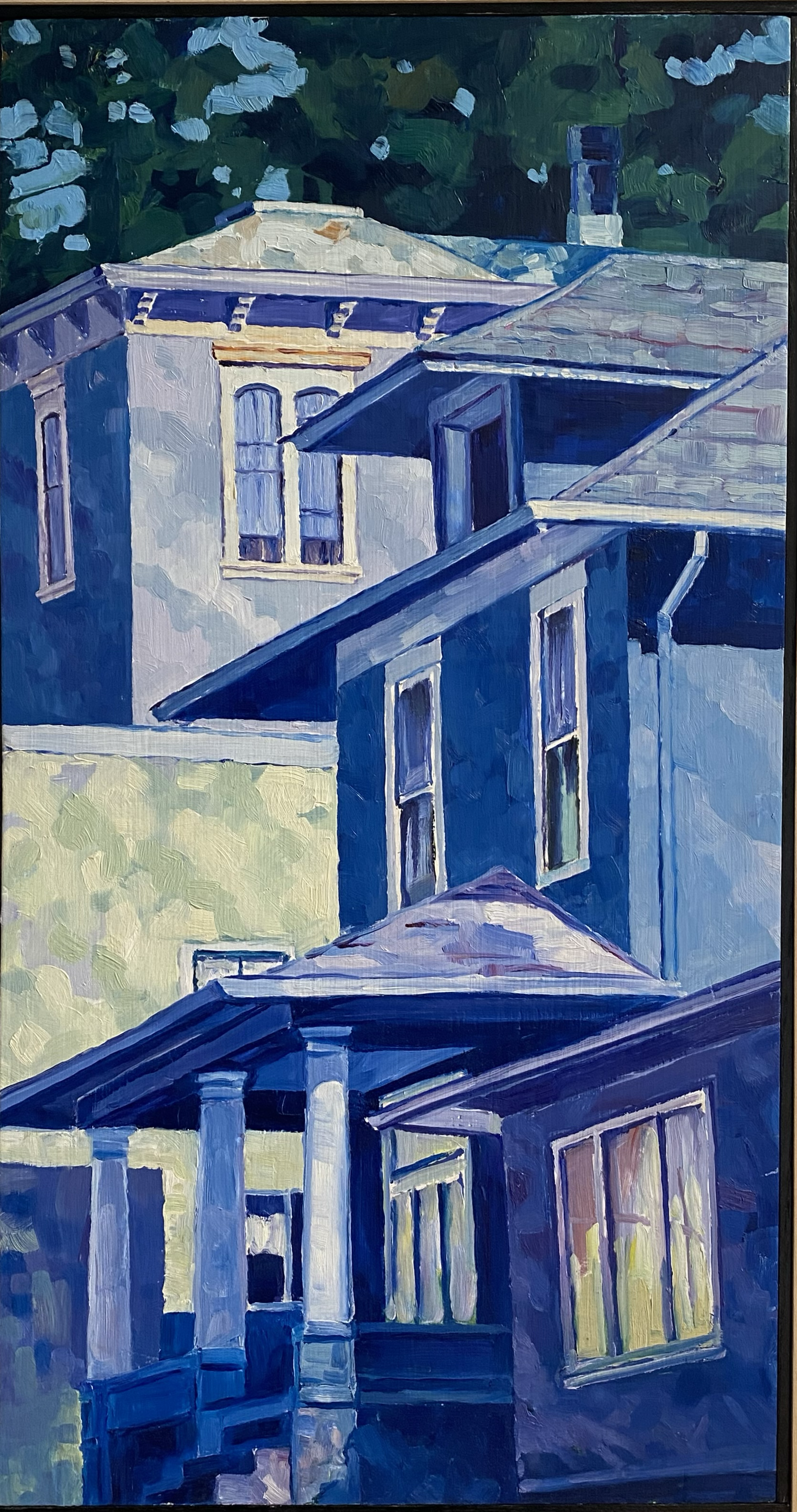 The Garret: 
39'' x 17''
Oil on Canvas
 $1250, 2018