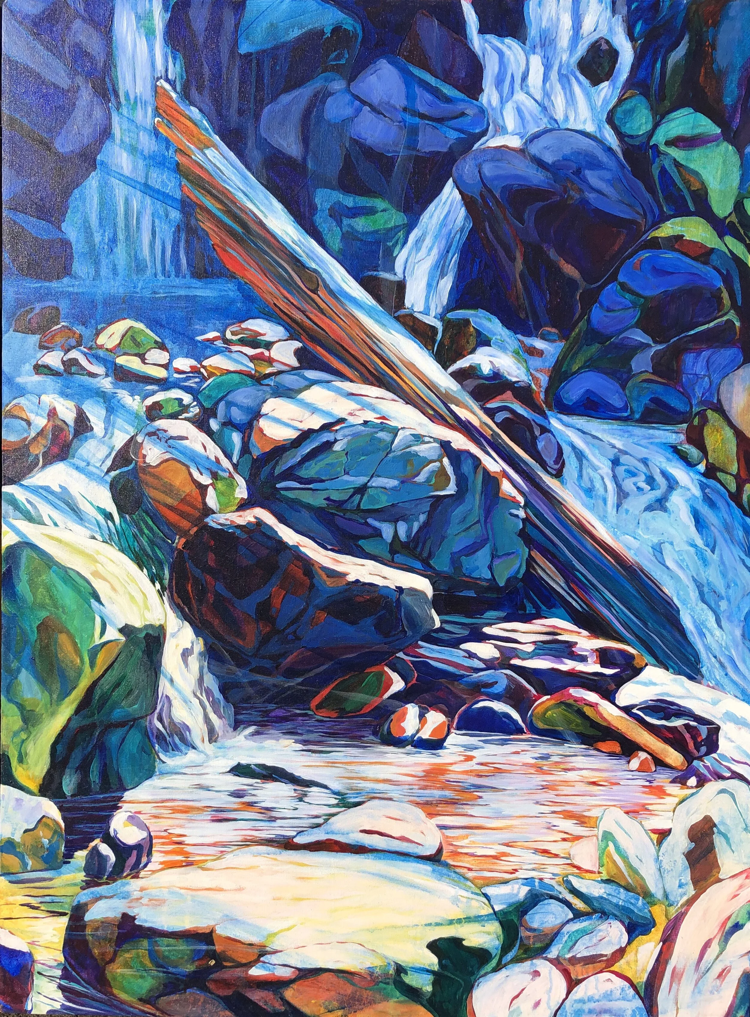 Altered Streams: 36" x 48" - $3000, 1999