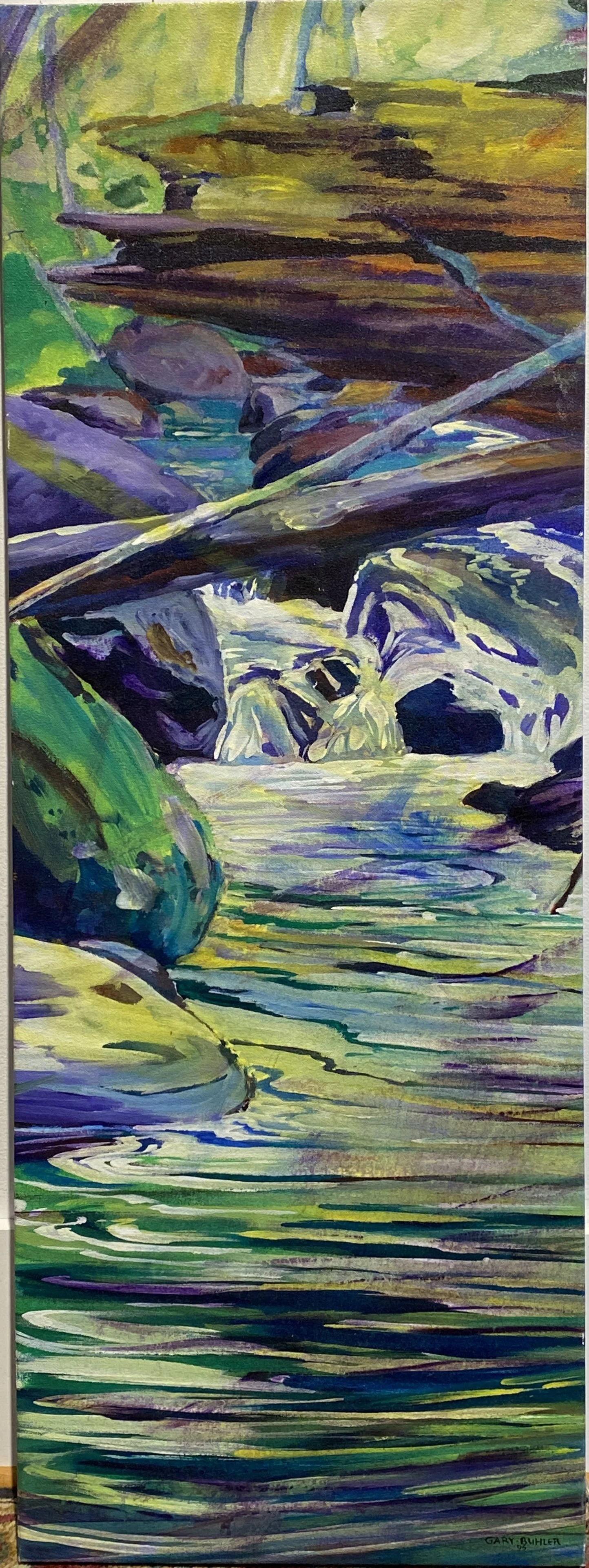 Summer Dreams: 39" x 15" - $850, 1996