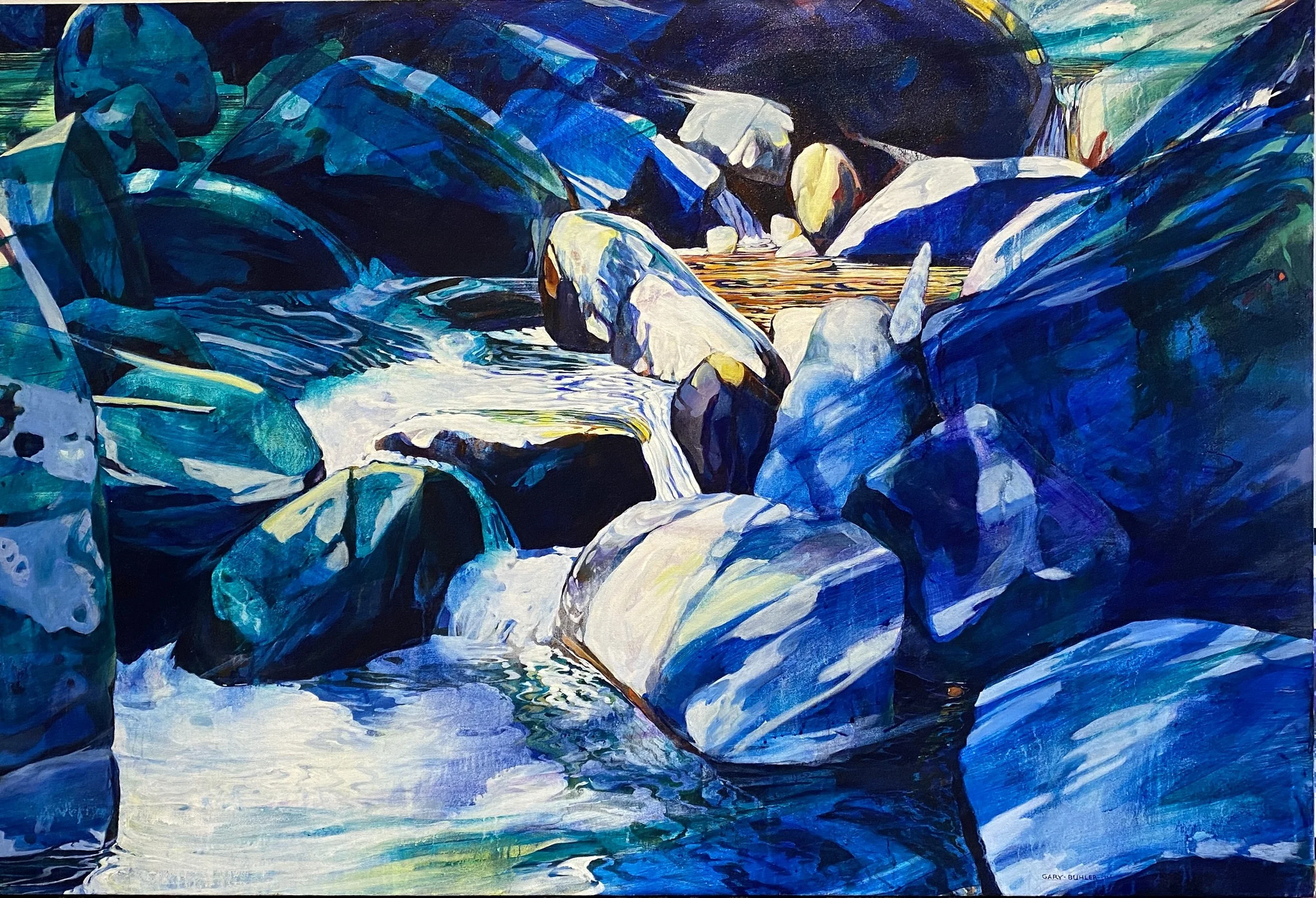 East of Eden: 42" x 62" - $5500, 1997