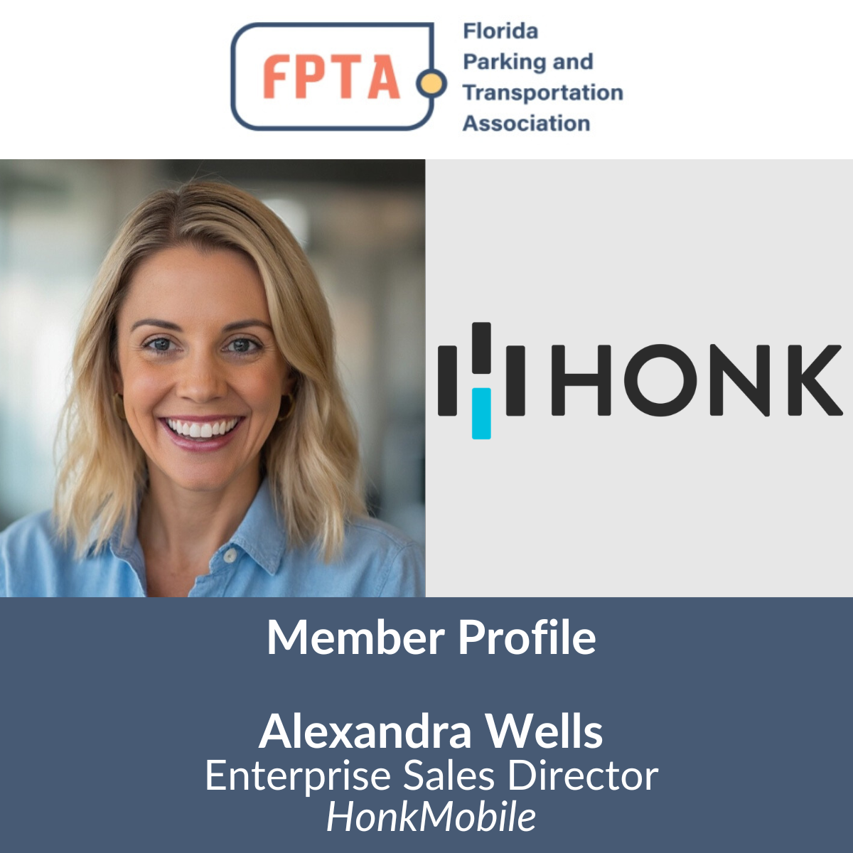 FPTA Member Profile: Alexandra Wells, Enterprise Sales Director, Honk