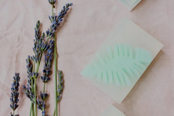 Palm Leaf Soap DIY