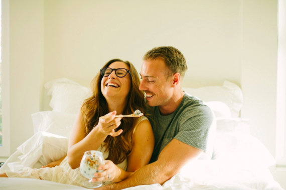 Breakfast In Bed Valentine Style
