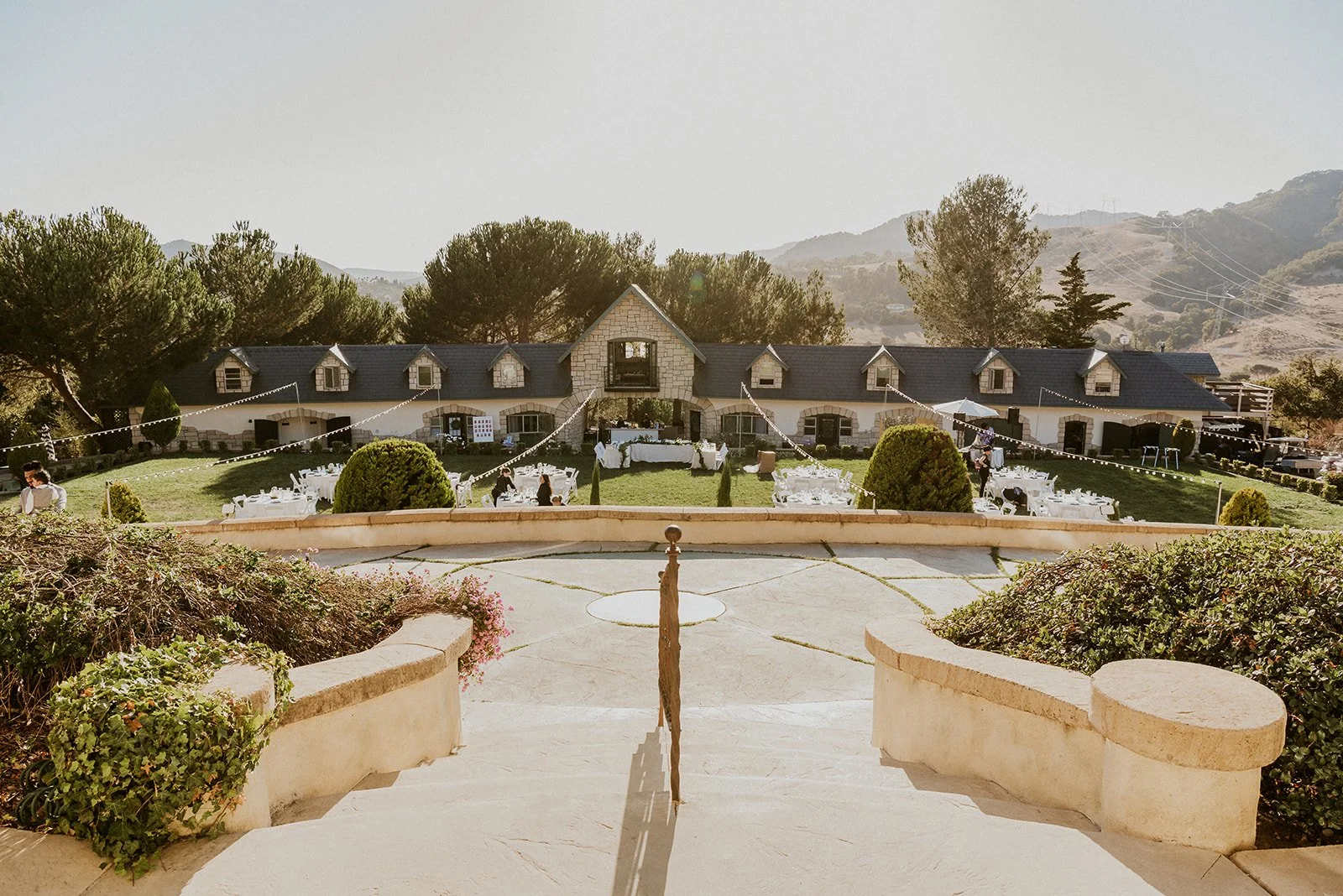 Scenic wedding venue in the hills of San Luis Obispo California