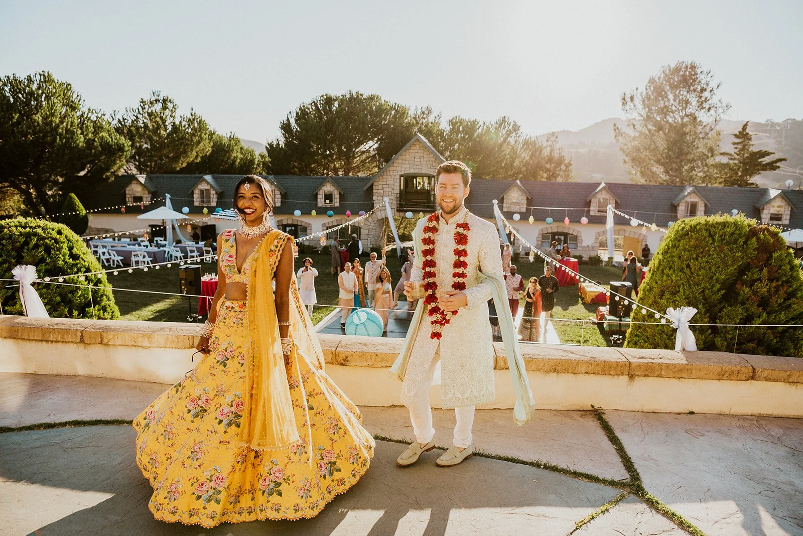 Joy-filled wedding reception beneath the hills of San Luis Obispo