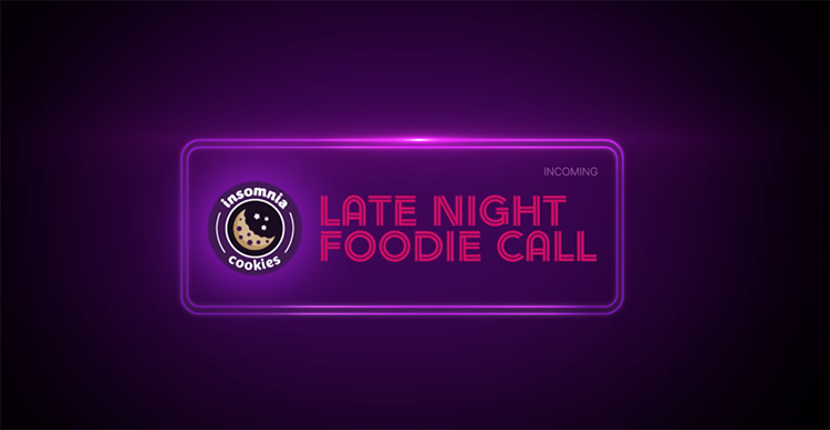 Insomnia Cookies Late Night Foodie Calls