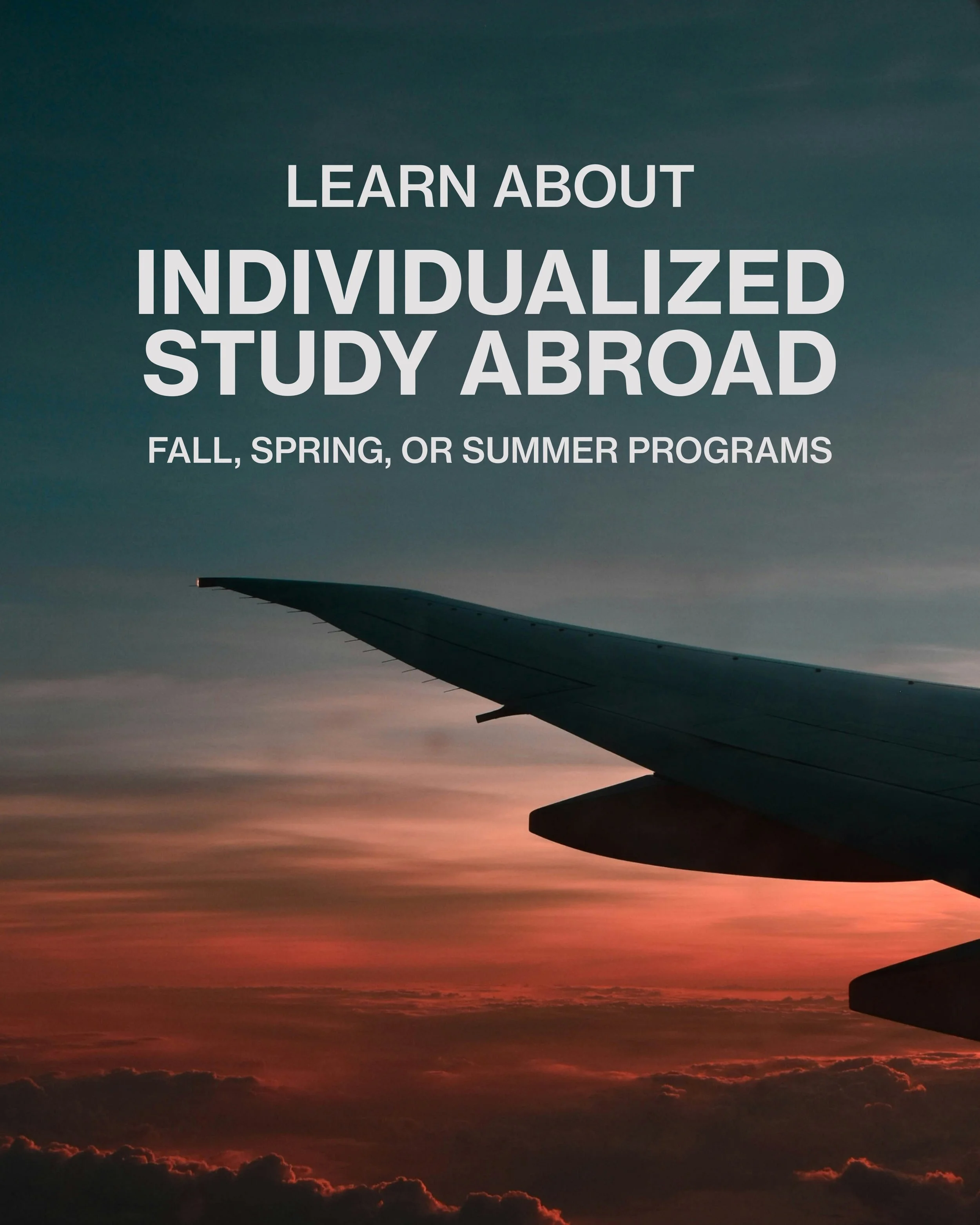 Learn all about Individualized Study Abroad